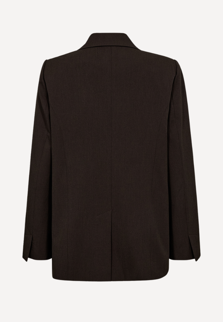 Andrea Essential Blazer - Espresso Brown