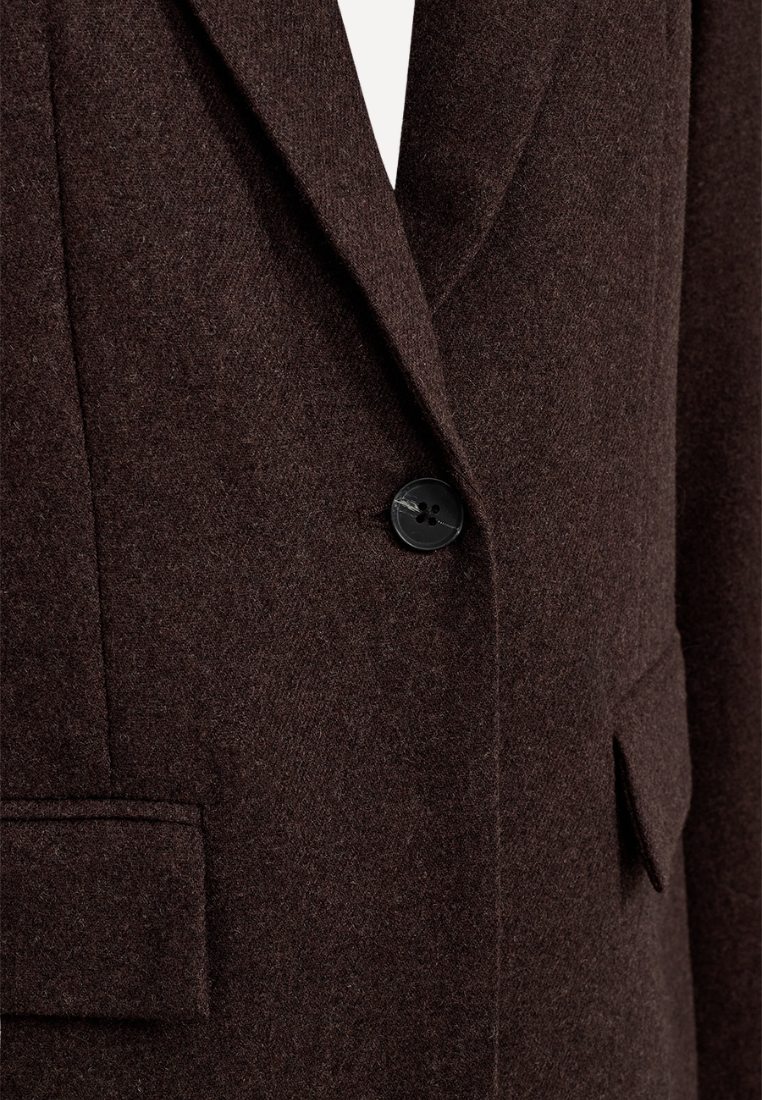 Andrea Weekend blazer - Dark Brown