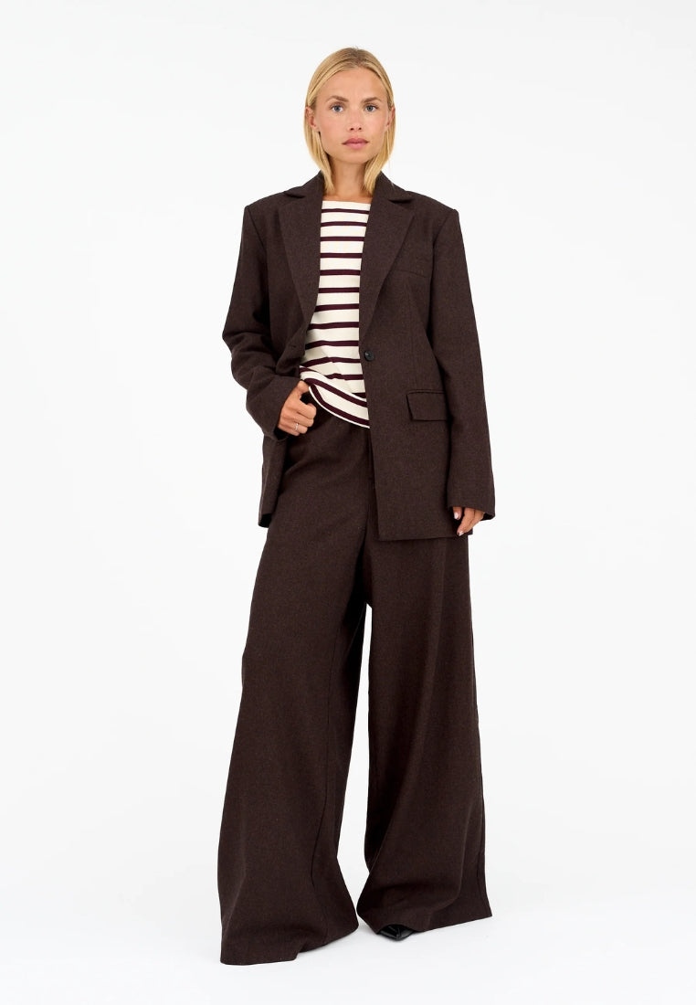 Andrea Weekend blazer - Dark Brown