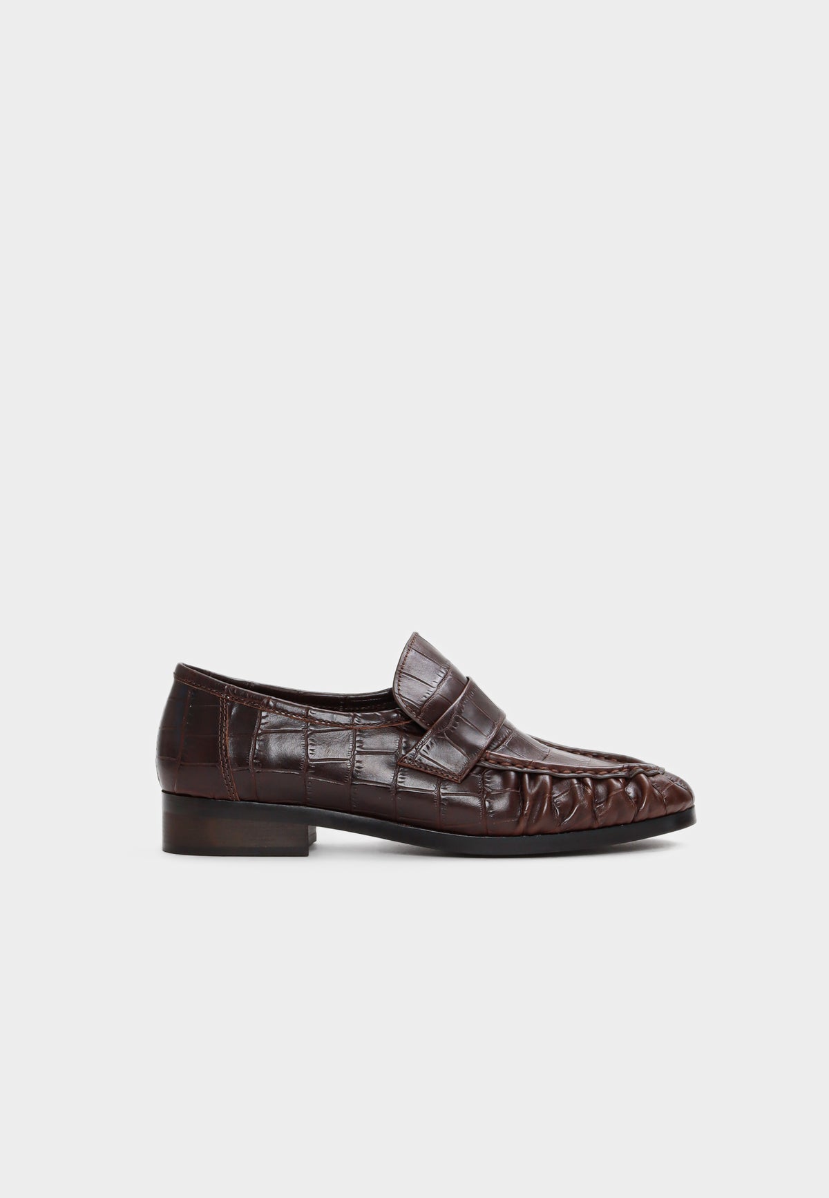 Angelica loafer - Cocco Dark Brown