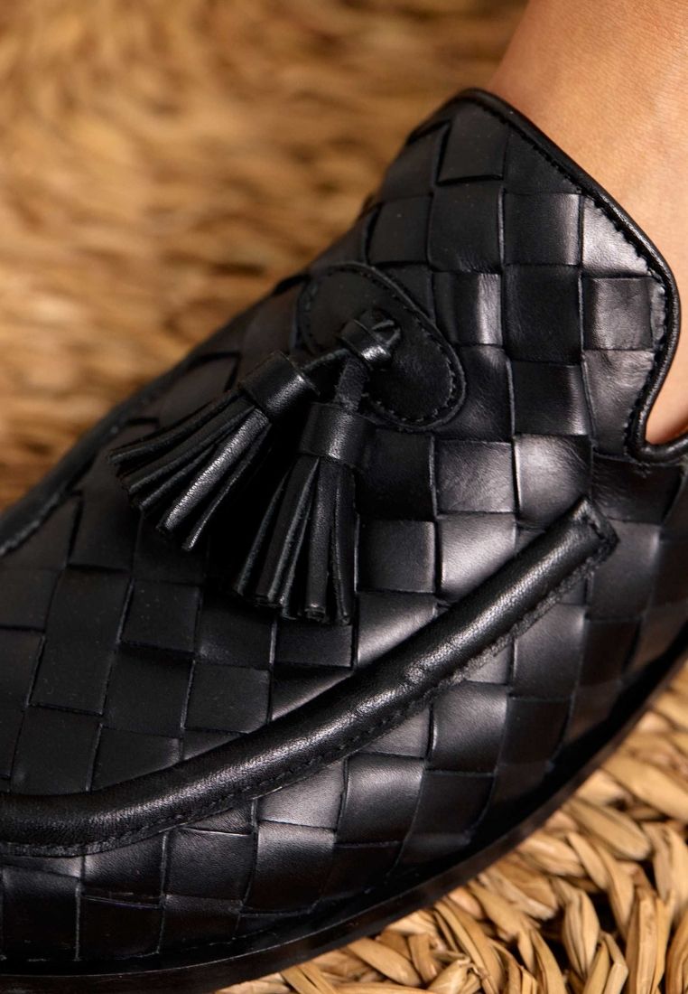 1742-101 loafer - Black Braid