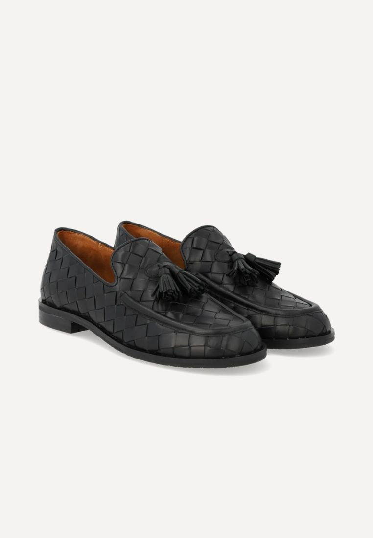 1742-101 loafer - Black Braid