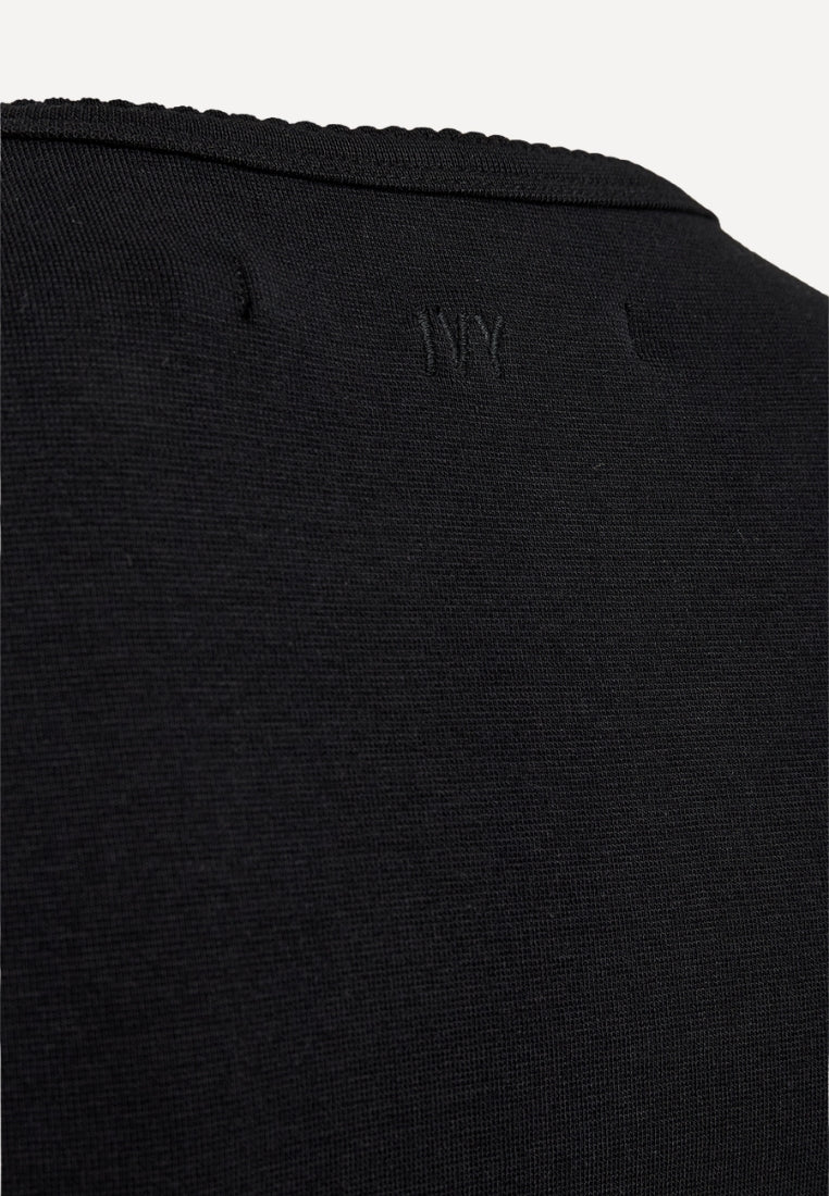 Anita langærmet t-shirt - Black
