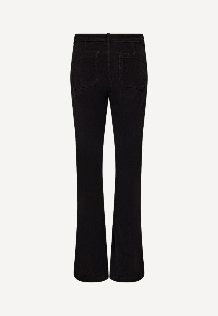 Ann Charlotte Baby Cord jeans - Black