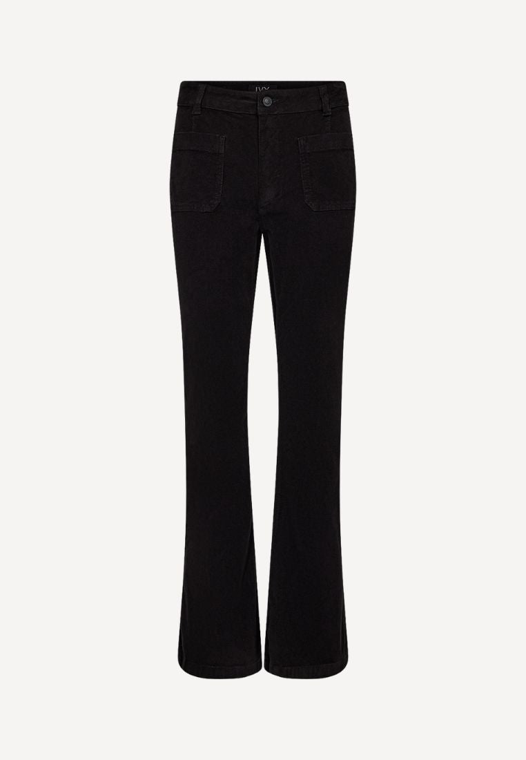 Ann Charlotte Baby Cord jeans - Black