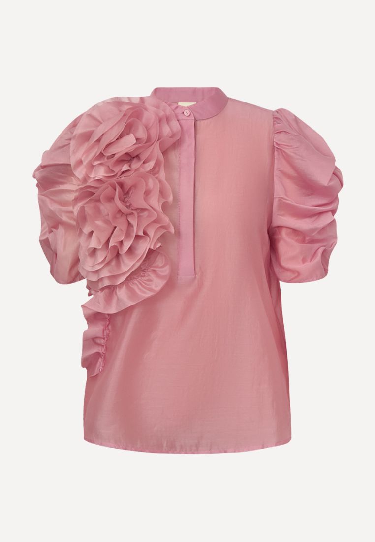 AnnsofiGO bluse - Rose Bloom