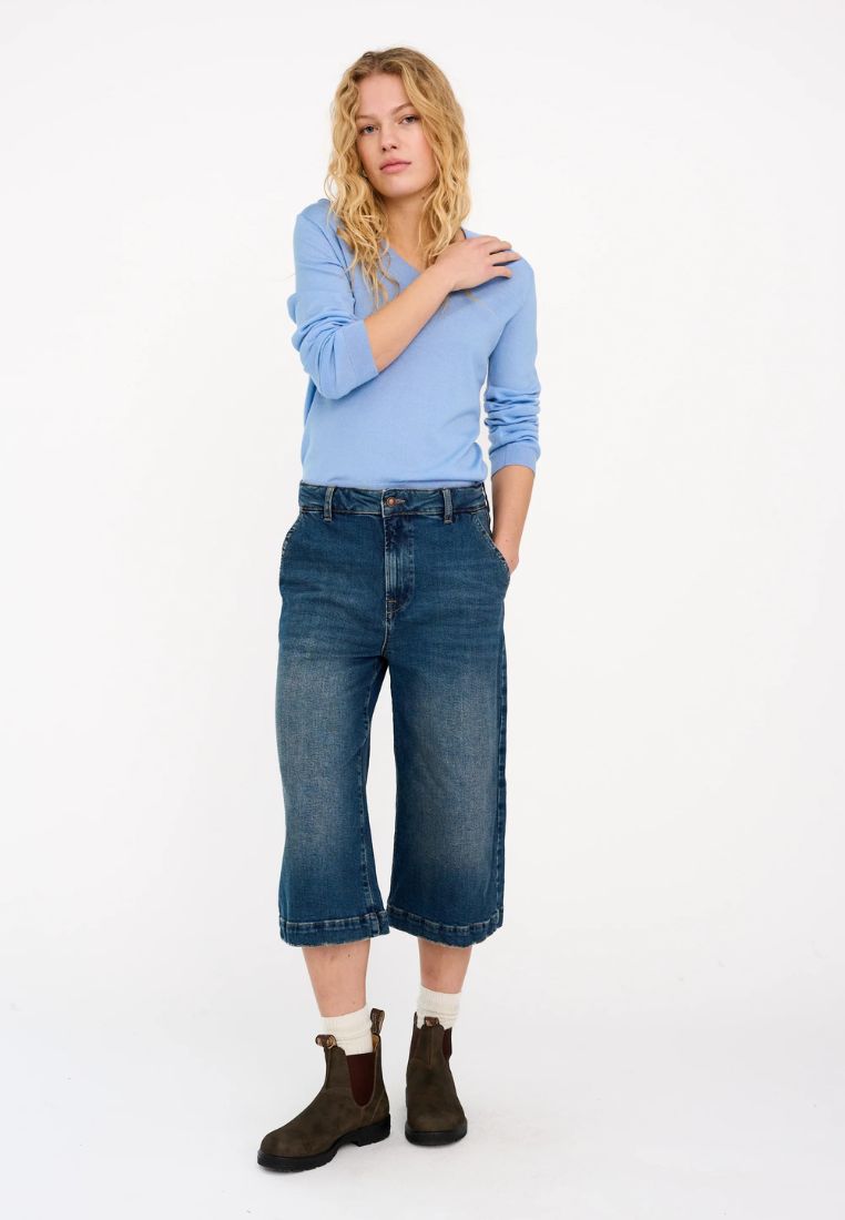 Augusta French Culotte jeans - Wash Addington
