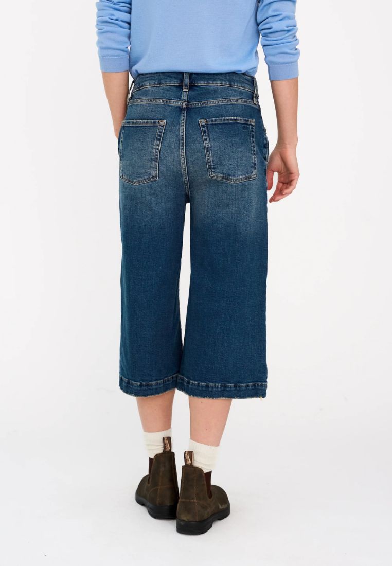 Augusta French Culotte jeans - Wash Addington