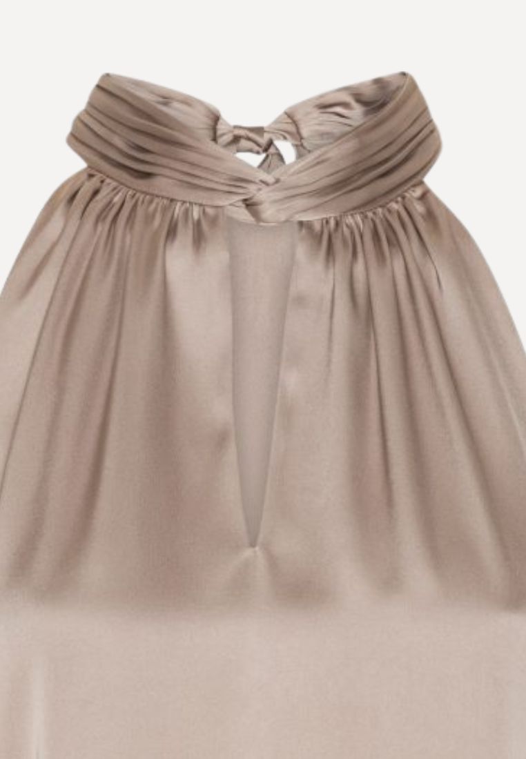 Ava top - Semi Rich Tan