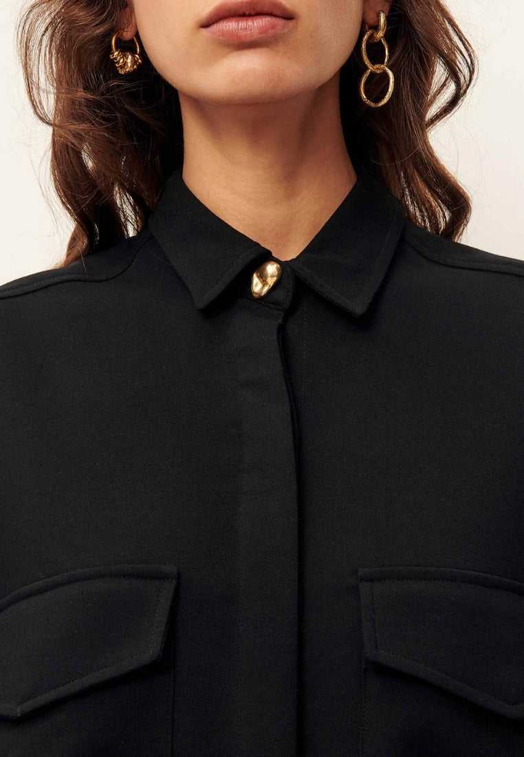 Bianca bluse - Black