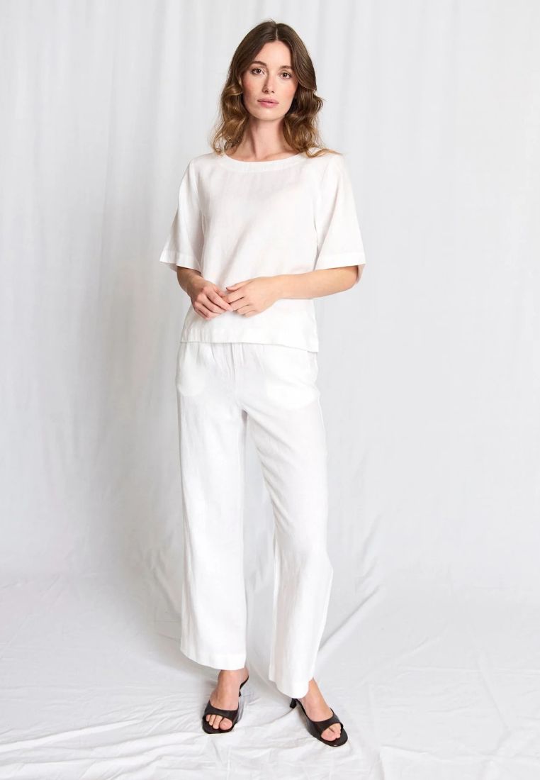 BS Lucianne bluse - White
