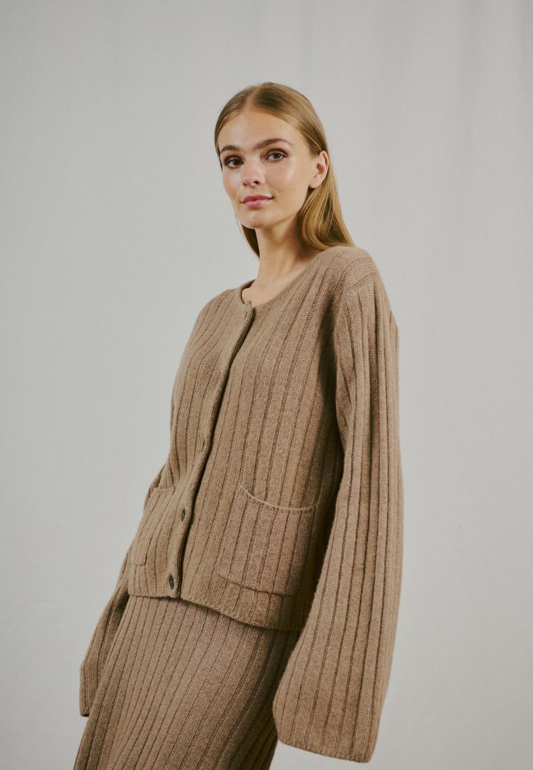 BS Kasimira cardigan - Light Brown