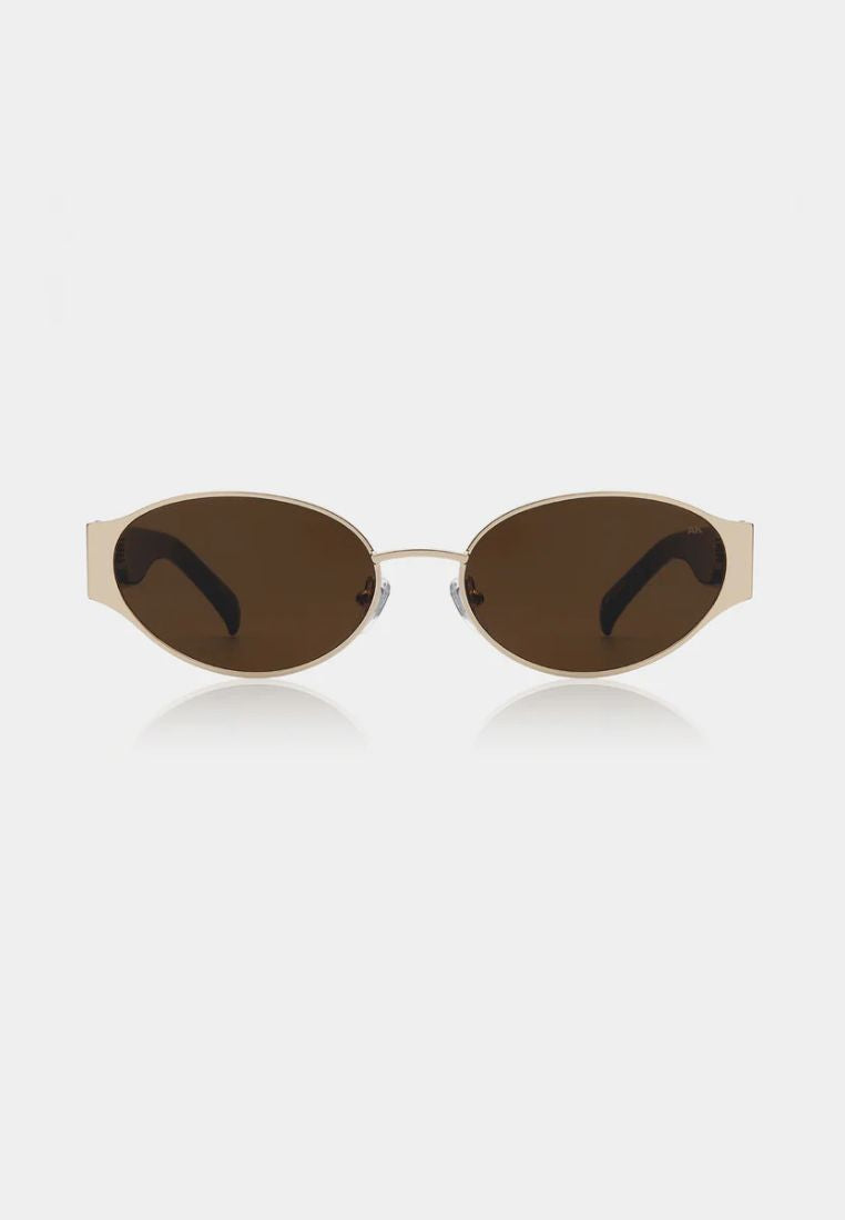 Bella solbriller - Gold Demi Tortoise