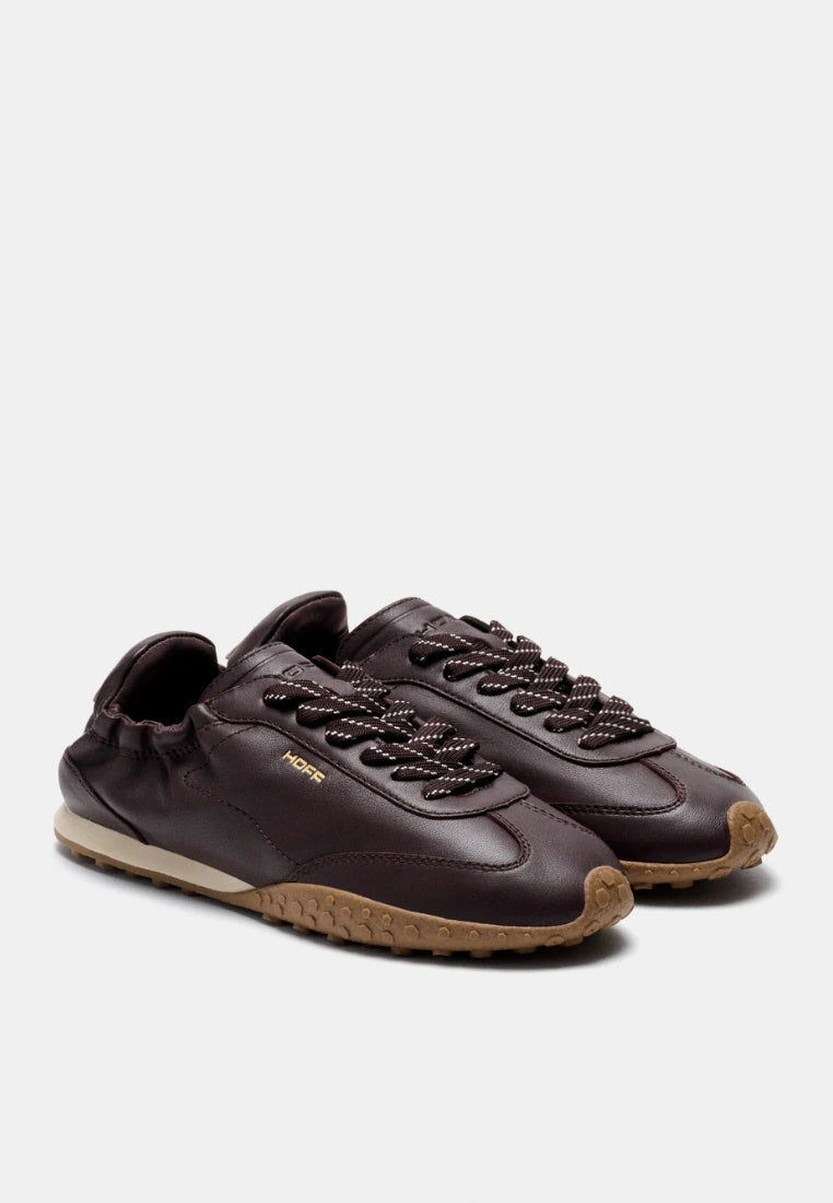 Bridge Nappa sneaker - Chocolate