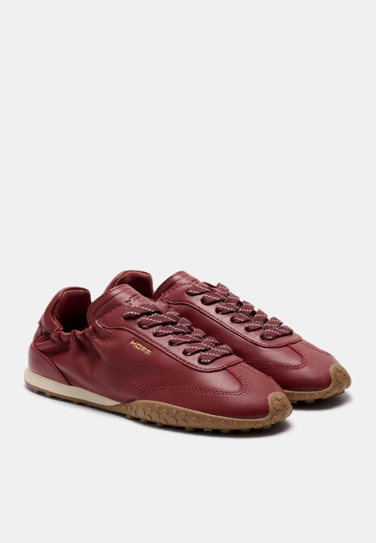 Bridge Nappa sneaker - Clay