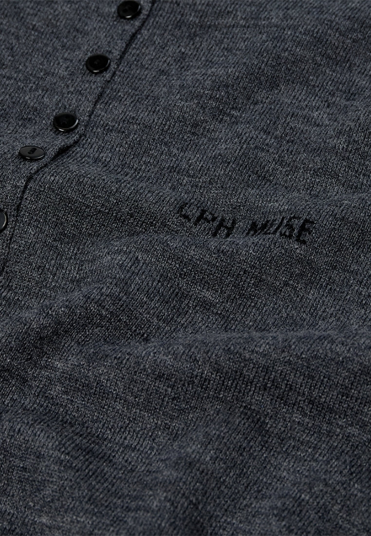 CMKenna cardigan - Gray Pinstripe