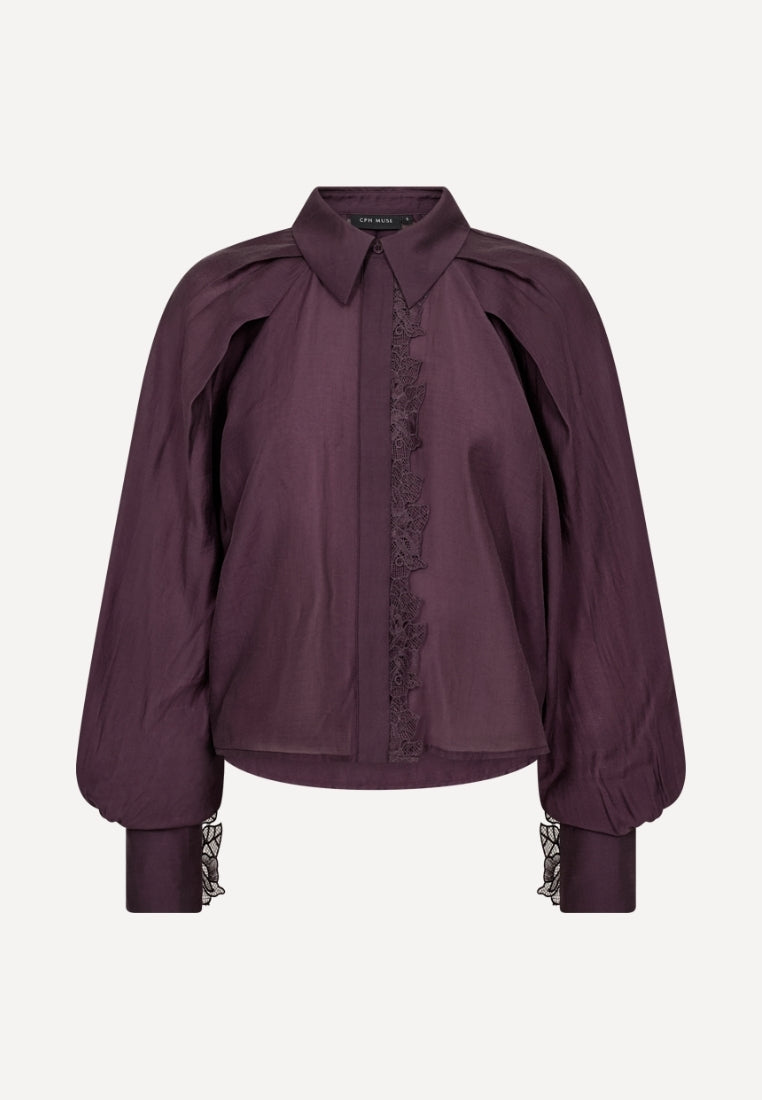 CMMolly skjorte - Plum Perfect