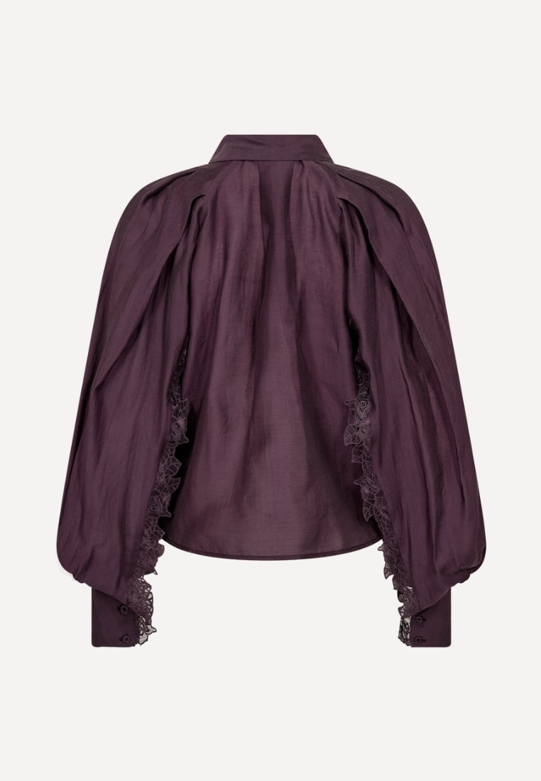 CMMolly skjorte - Plum Perfect