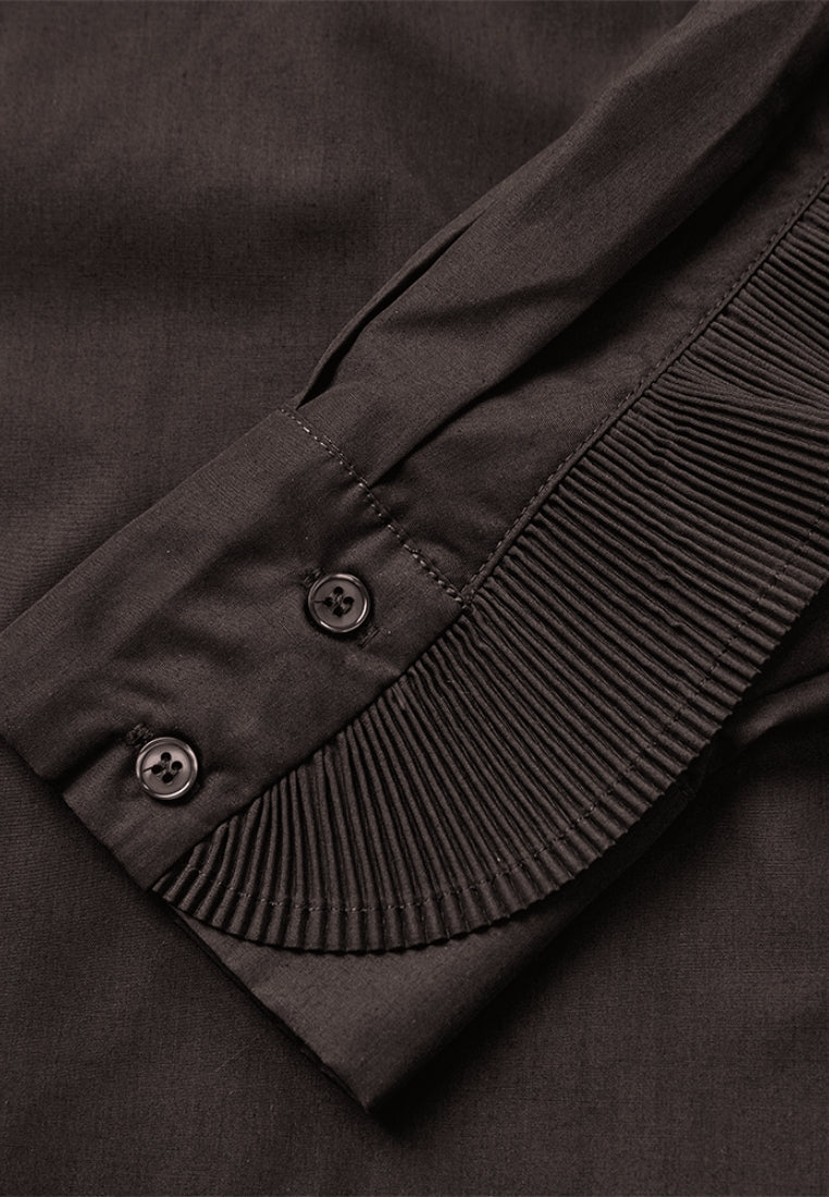 CMPleat bluse - Mulch