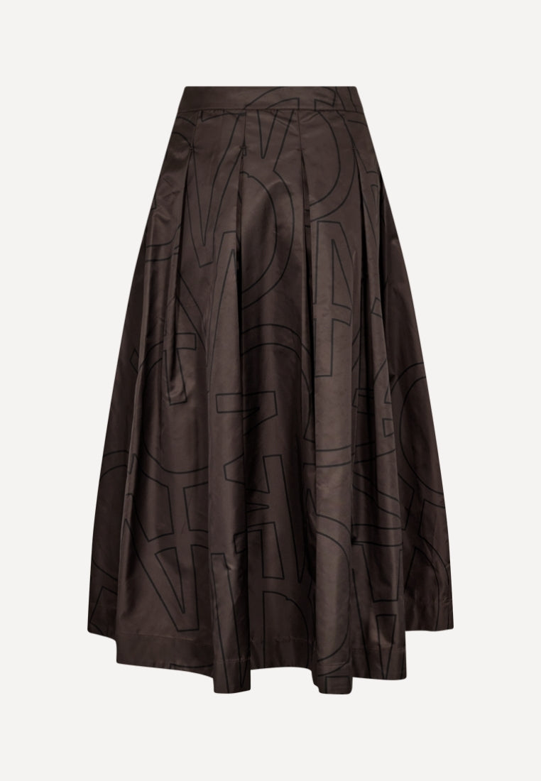 CMSimi nederdel - Mulch W. Black