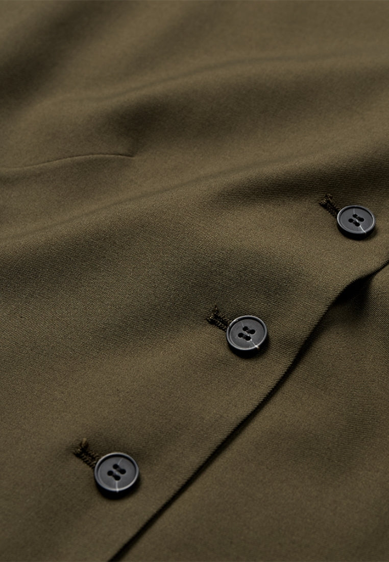 CMTenna vest - Ivy Green Melange