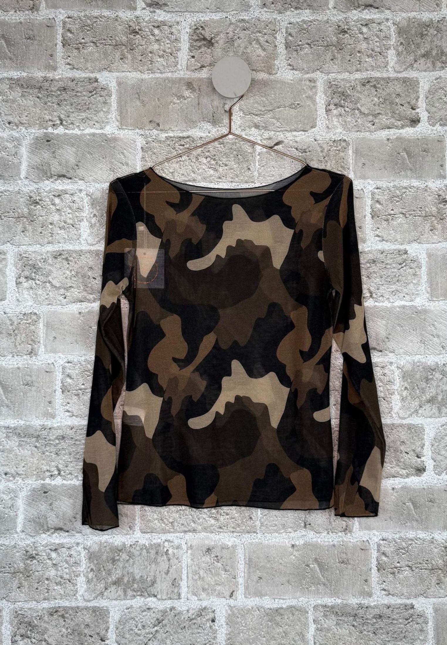 Cash Camo bluse - Mou