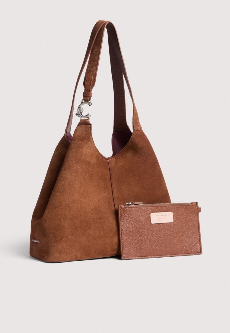 C-Easy taske - Cognac Suede