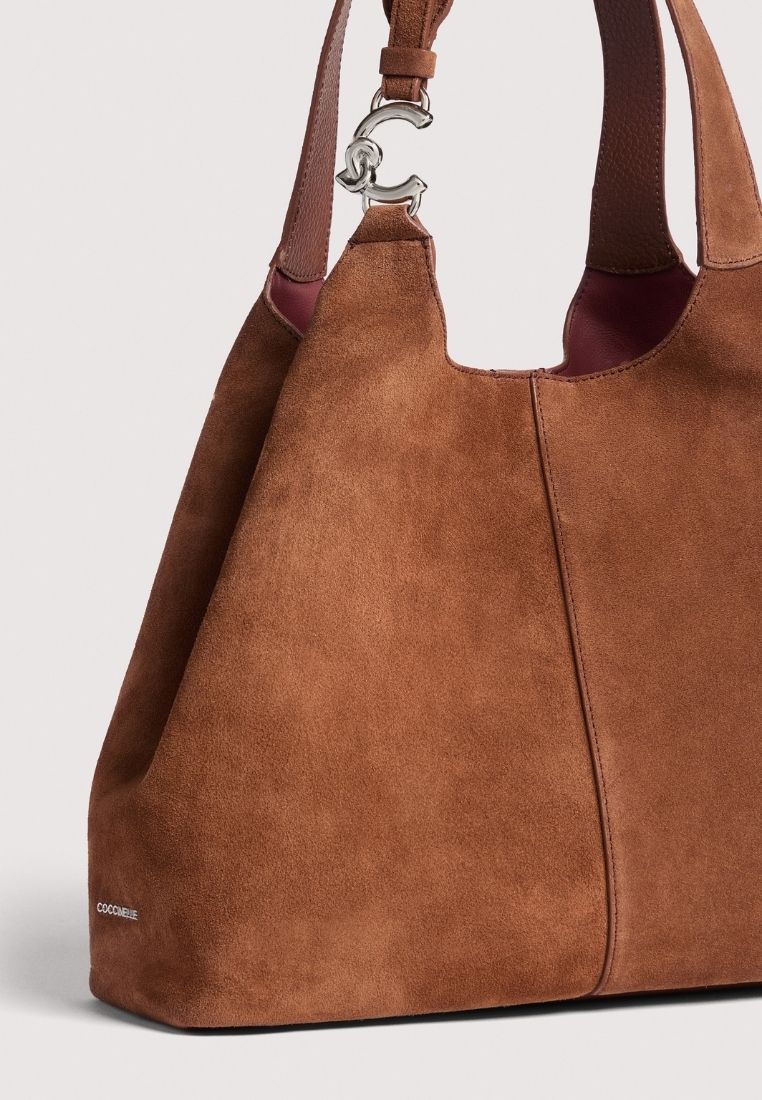 C-Easy taske - Cognac Suede