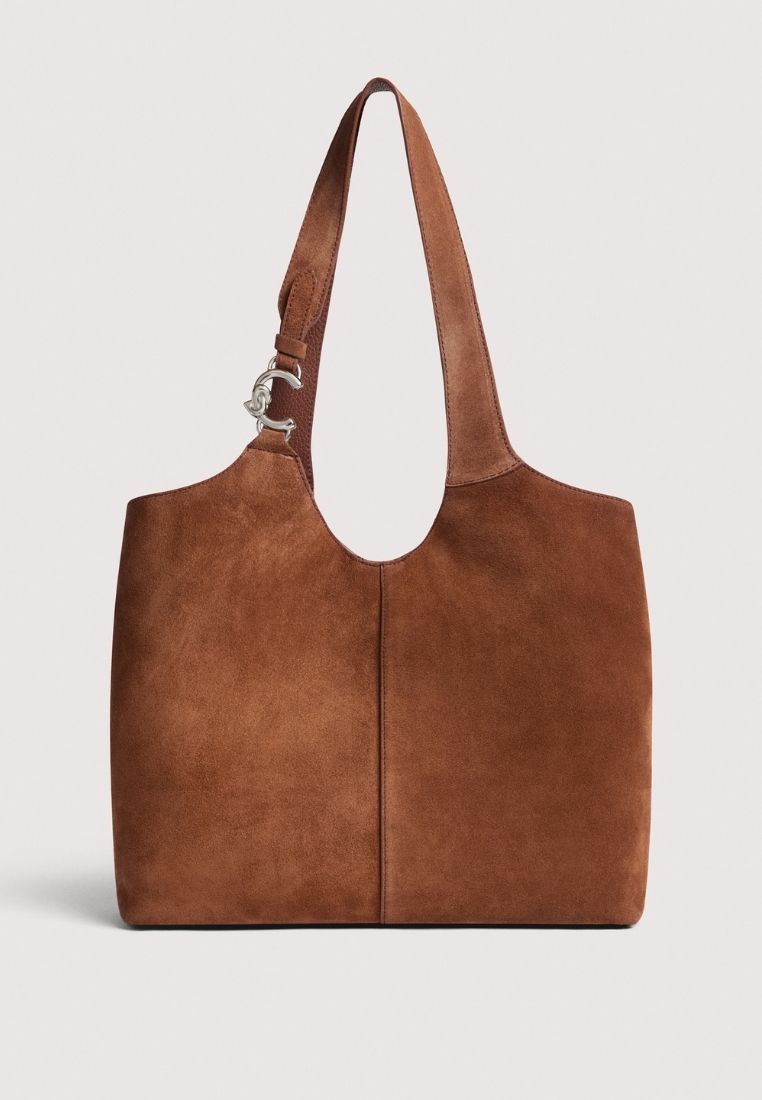 C-Easy taske - Cognac Suede