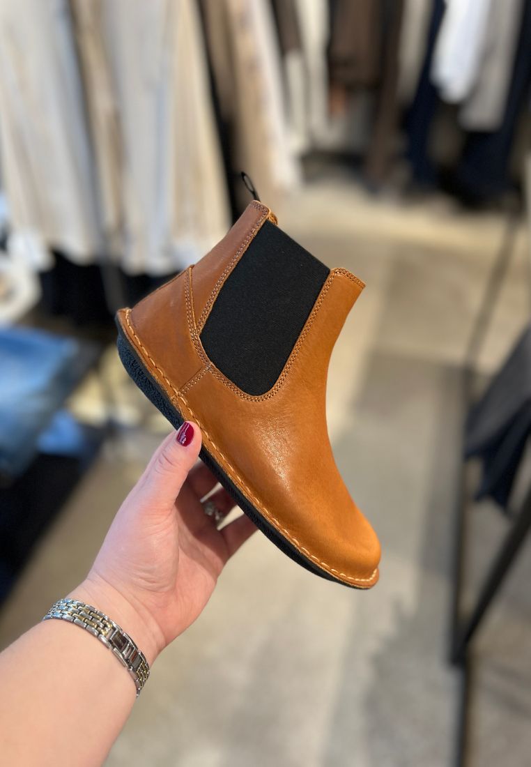 Helsinki støvle - Cognac Brown