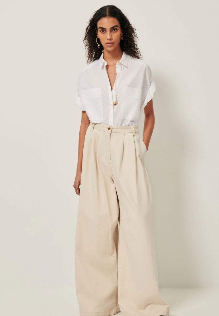 Dellord bluse - Optical White