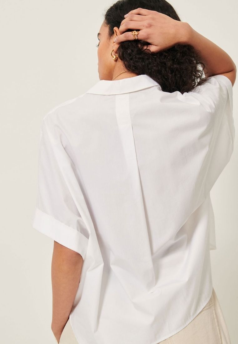 Dellord bluse - Optical White