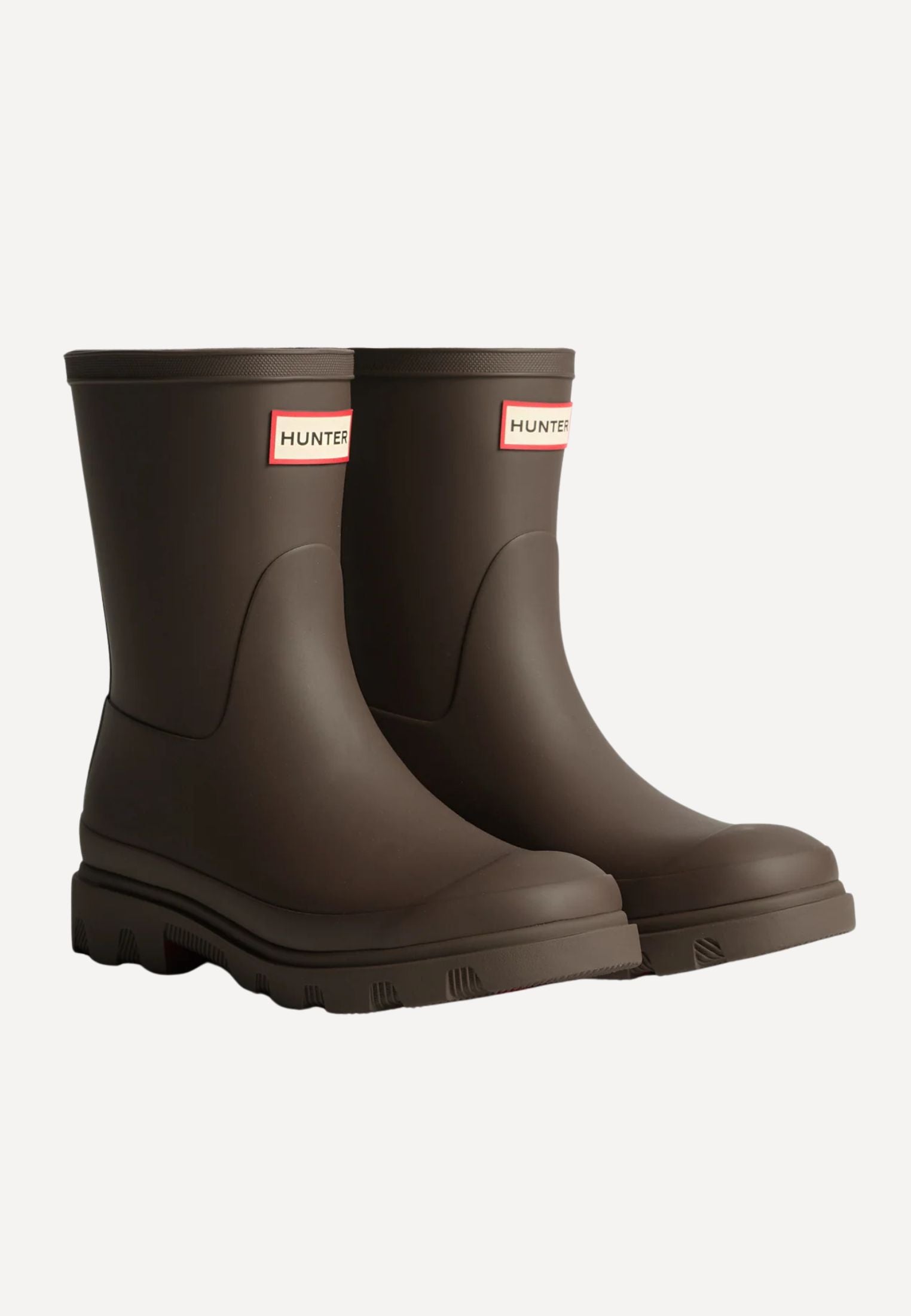 Downpour Short gummistøvle - Chocolate Brown