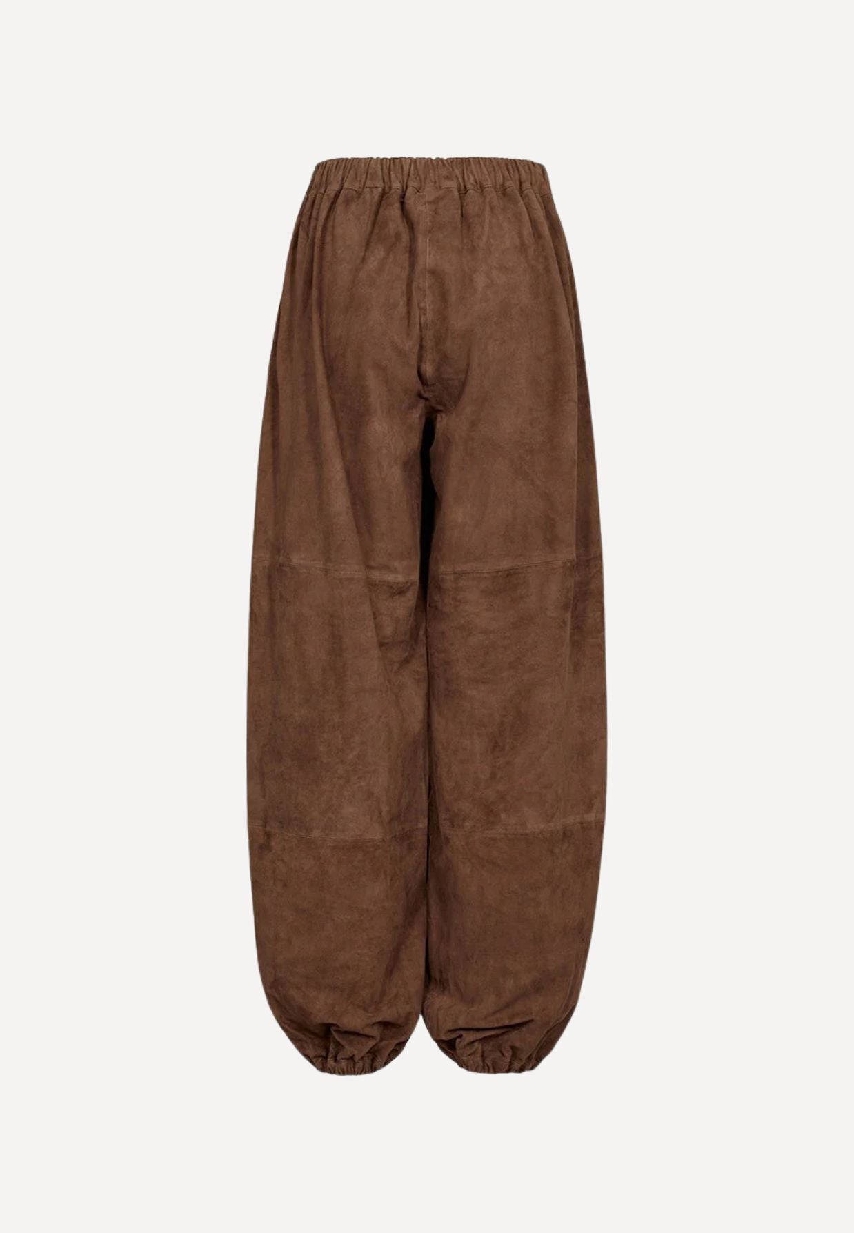 EllaDEP Loose Suede Balloon bukser - Wood