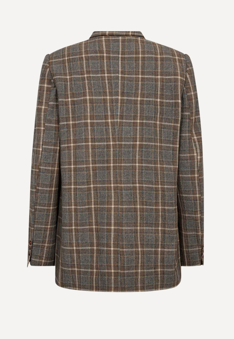 ElliGO blazer - Brown Checks