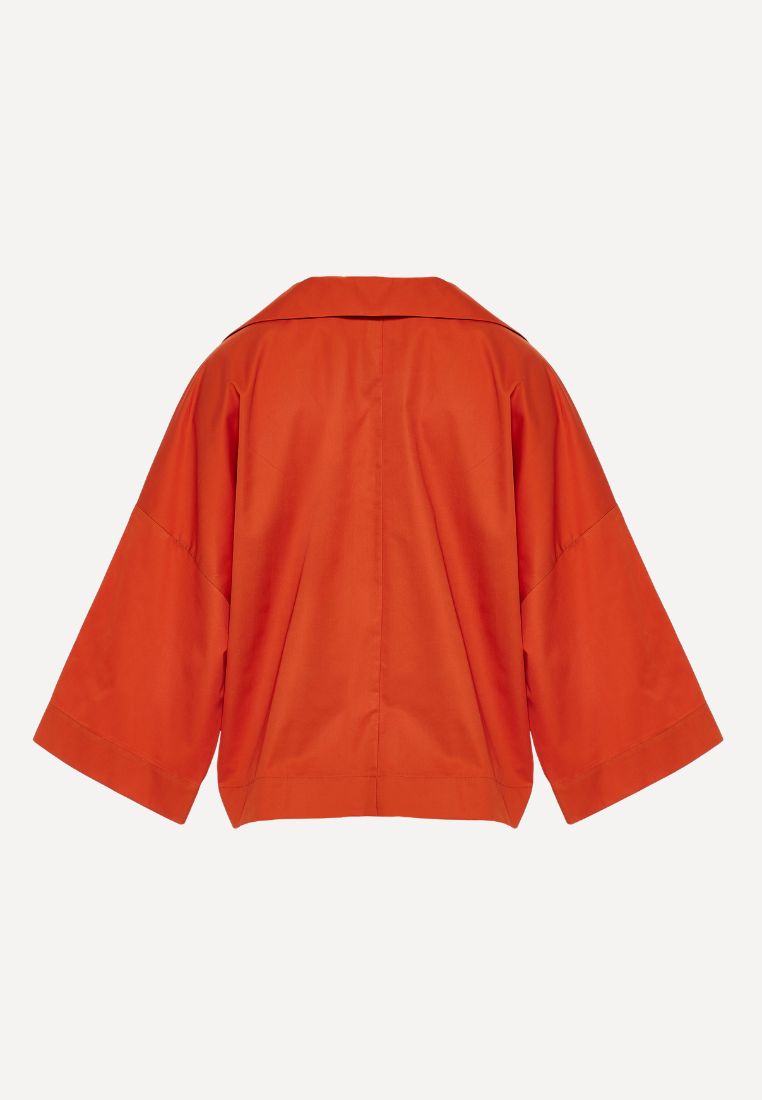 Fable bluse - Dark Orange