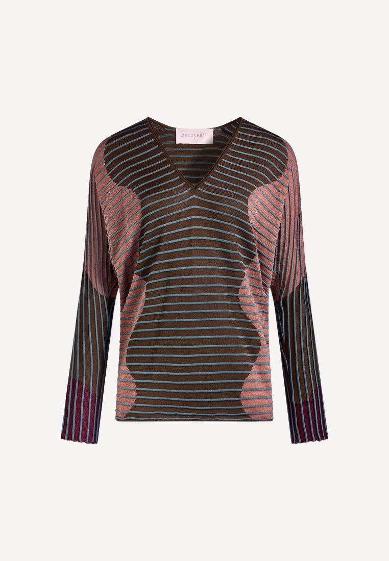 H5WG01 sweater - Blue Boheme