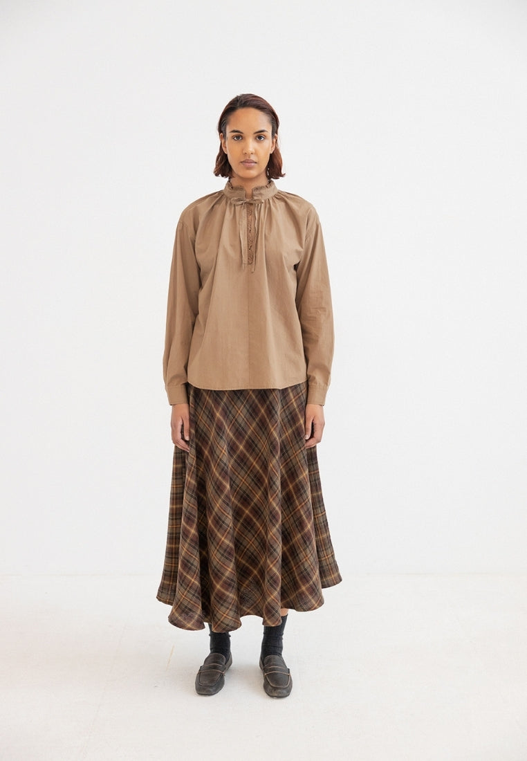 Hrima bluse - Camel