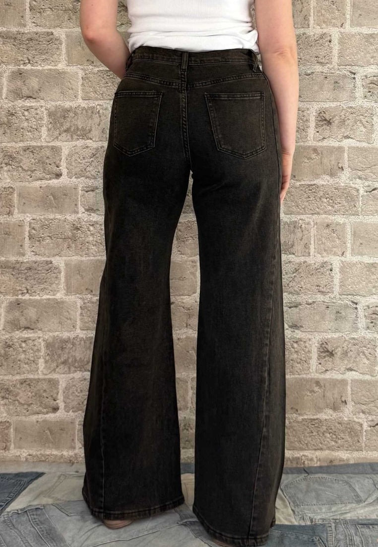Harper 9388 jeans - Brown Denim