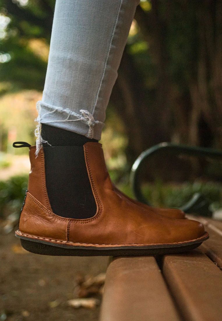 Helsinki støvle - Cognac Brown