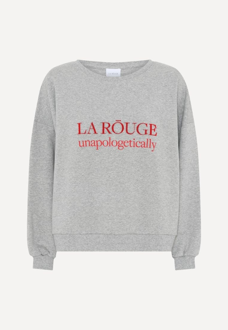 Henriette sweatshirt - Grey Melange