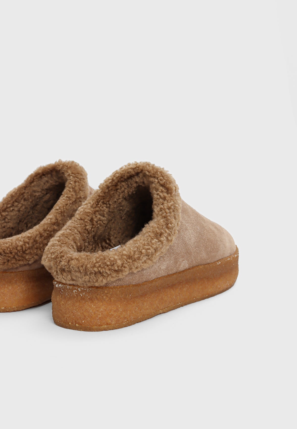 Amara sko - Suede Taupe
