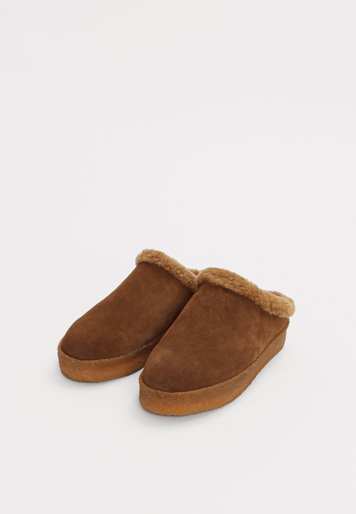 Amara sko - Suede Cognac