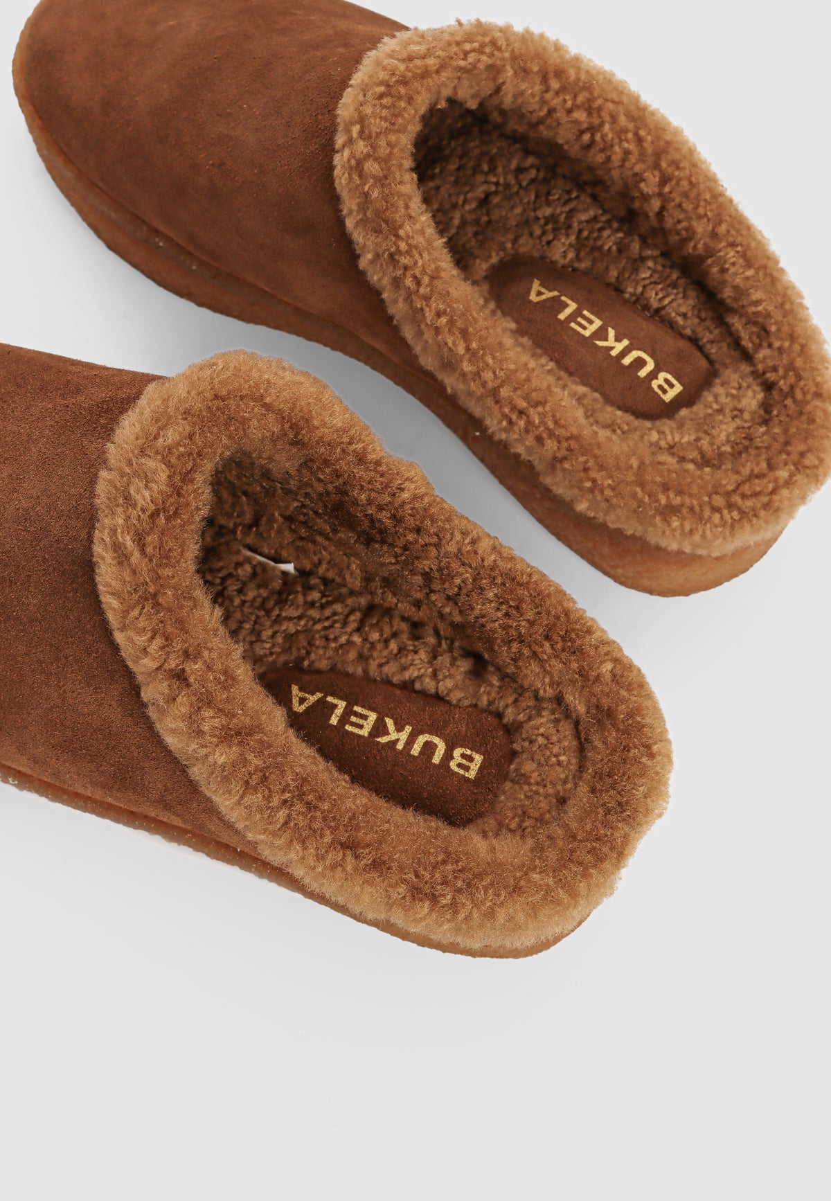 Amara sko - Suede Cognac