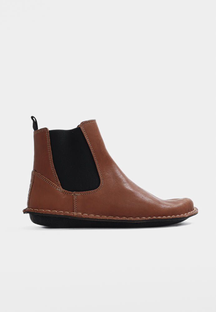Helsinki støvle - Cognac Brown