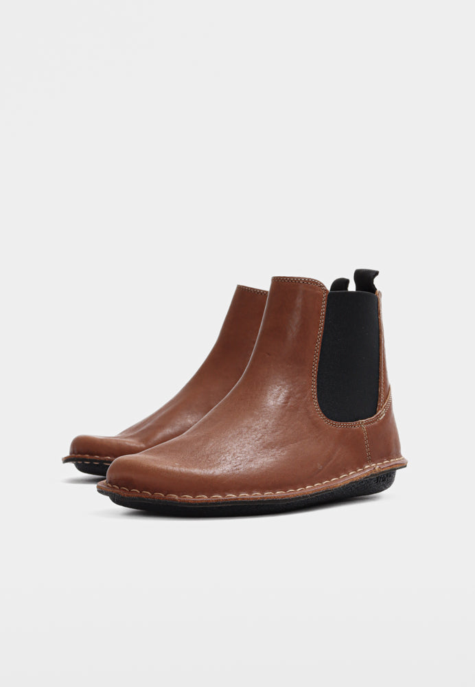 Helsinki støvle - Cognac Brown