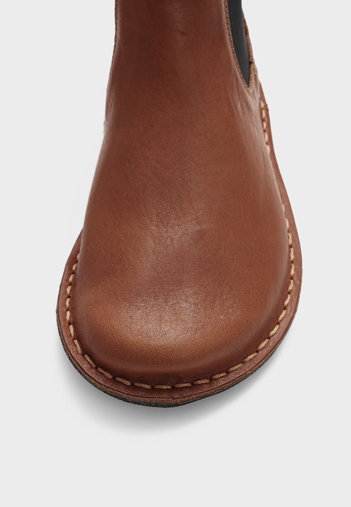 Helsinki støvle - Cognac Brown