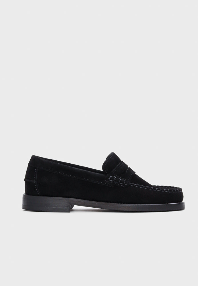The Norah loafer - Black Suede