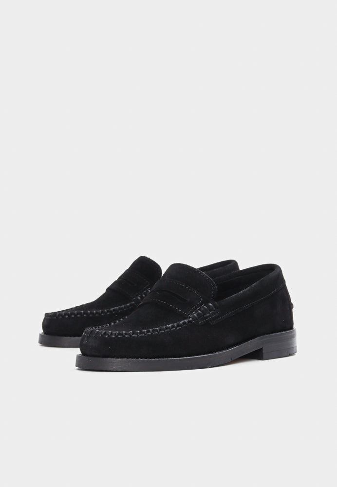The Norah loafer - Black Suede