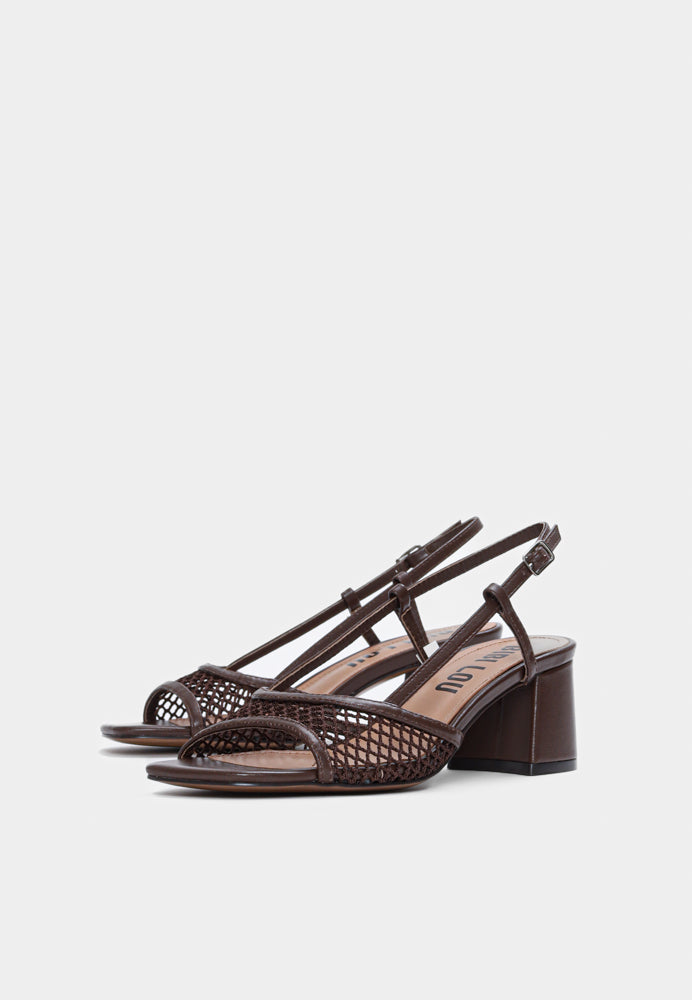 Blanche 502 sandal - Marron